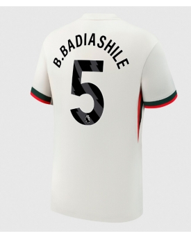 Chelsea Benoit Badiashile #5 Maglia Gara Trasferta Repliche 2025-26 Maniche Corte